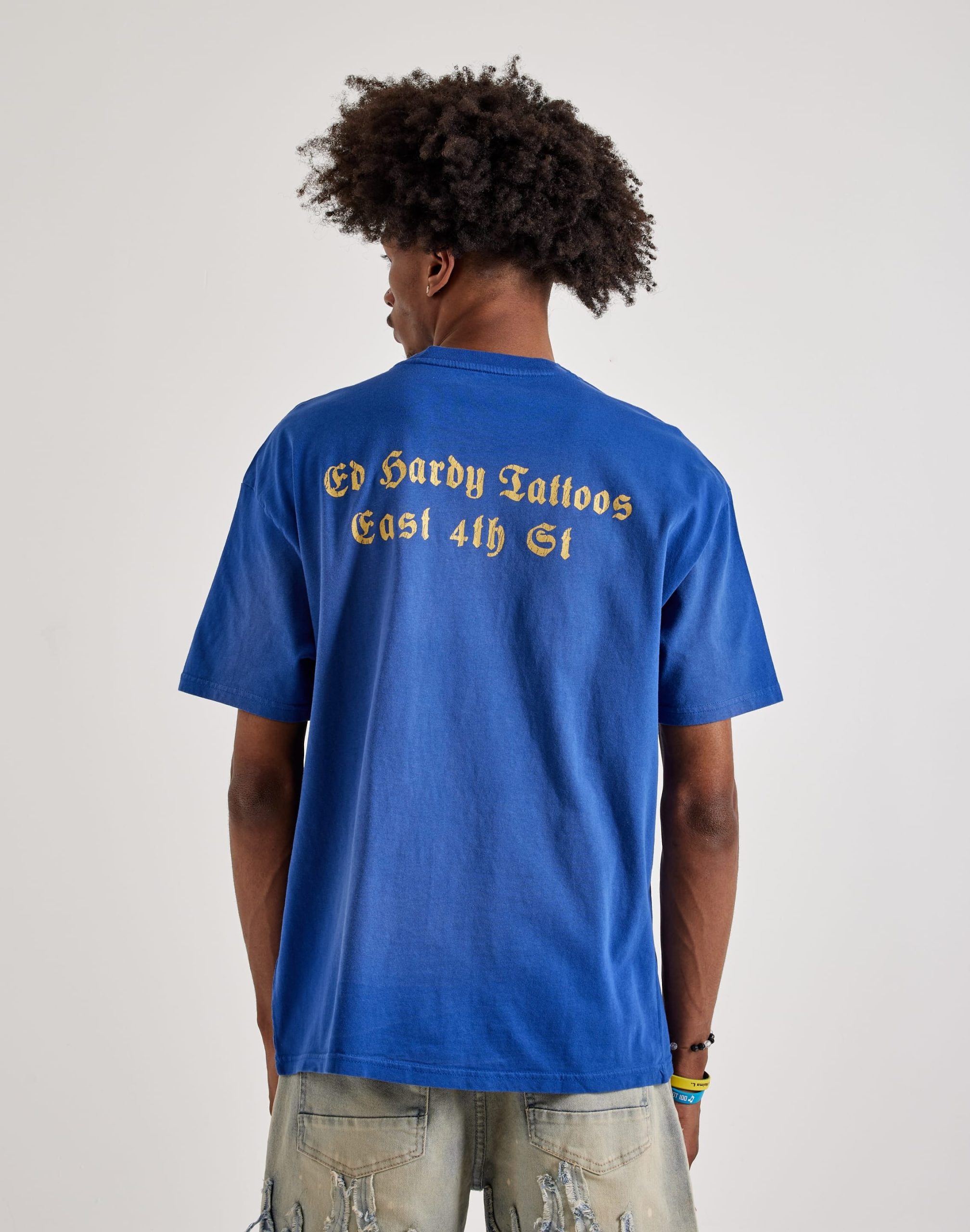 Ed Hardy Sacred Heart Washed Boxy Tee - Image 3