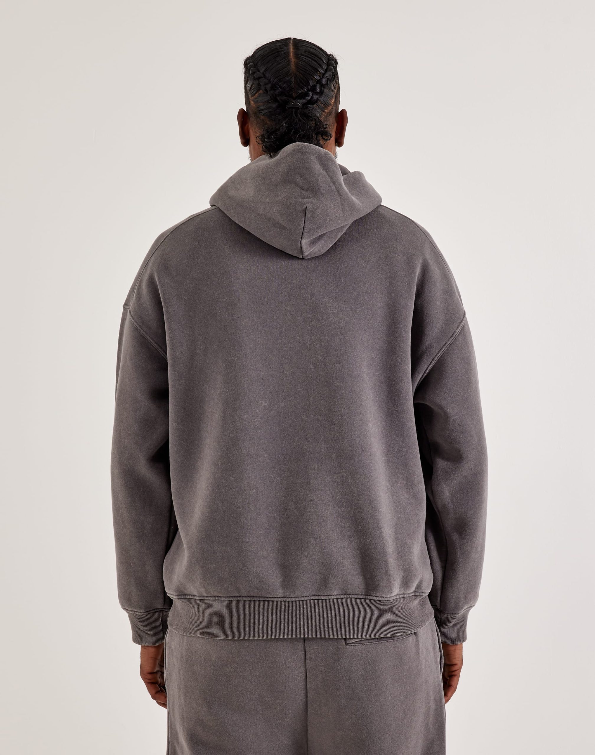 DH Essentials Acid Washed Hoodie - Image 2