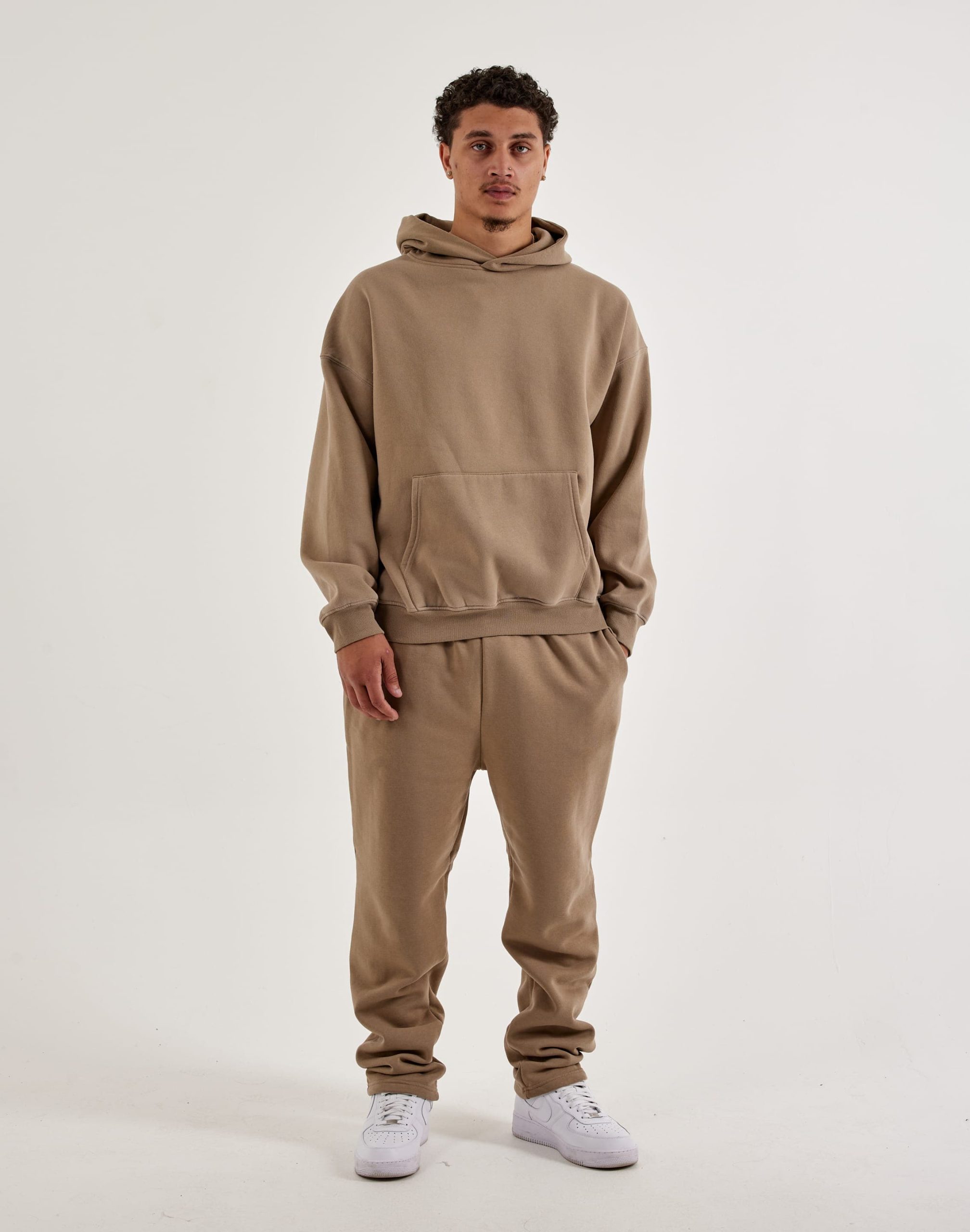 DH Essentials Acid Wash Fleece Pullover Hoodie - Image 4