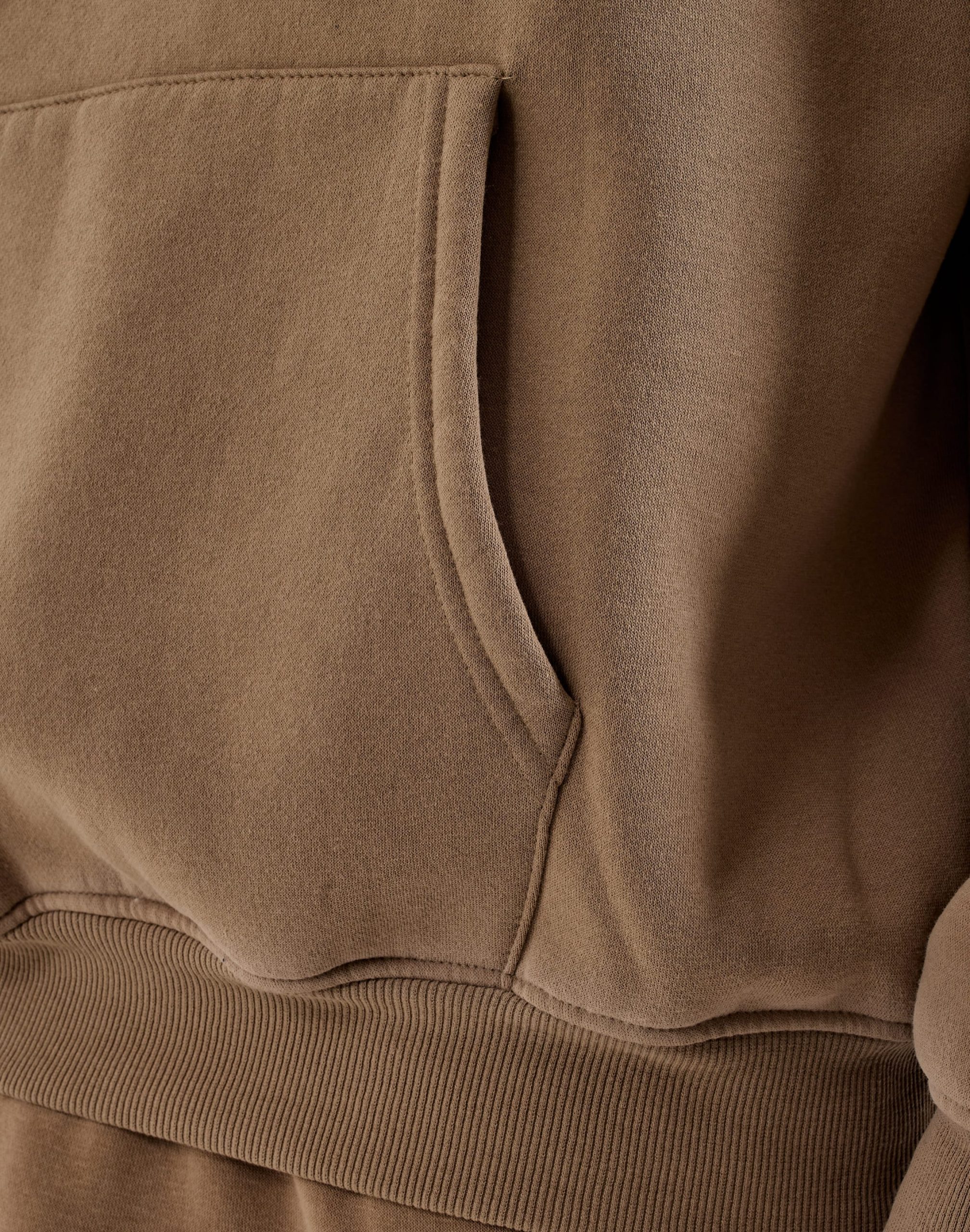 DH Essentials Acid Wash Fleece Pullover Hoodie - Image 3
