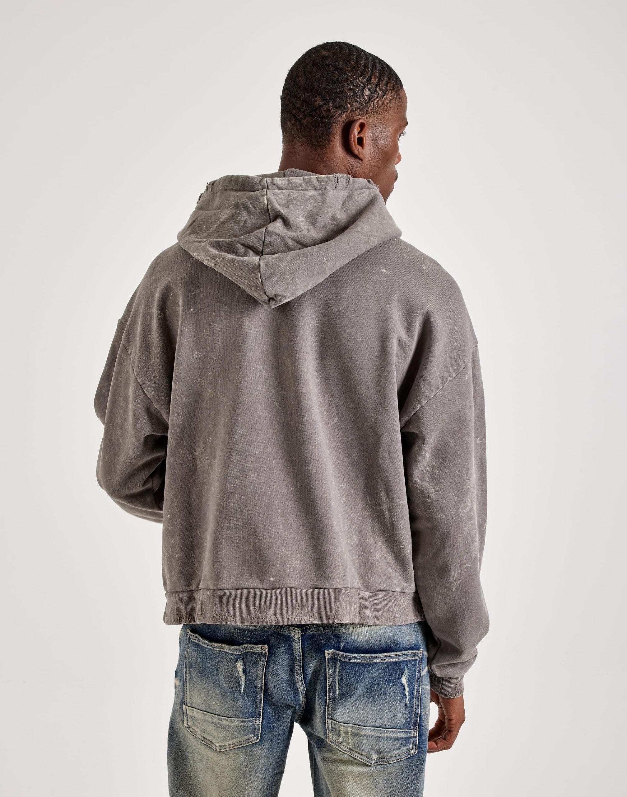 First Row Caution Fleece Hoodie - Image 3