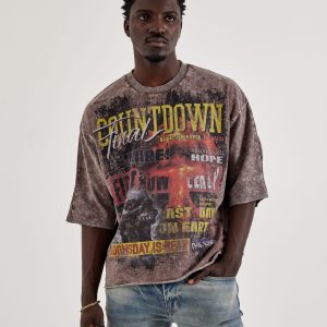 First Row Countdown Rhinestone Tee