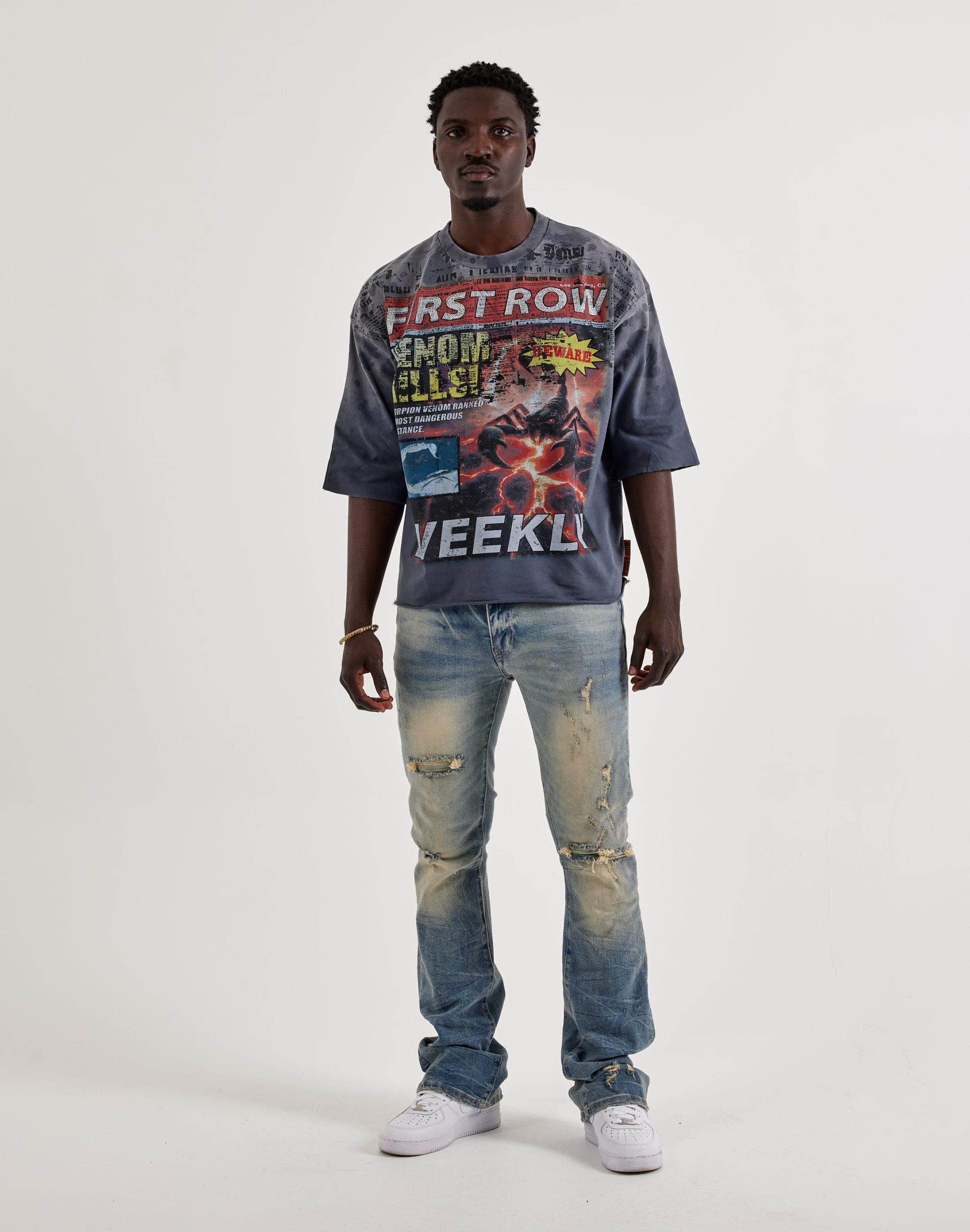 First Row Venom Kills Rhinestone Tee - Image 4