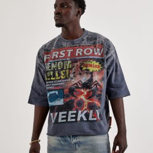 First Row Venom Kills Rhinestone Tee