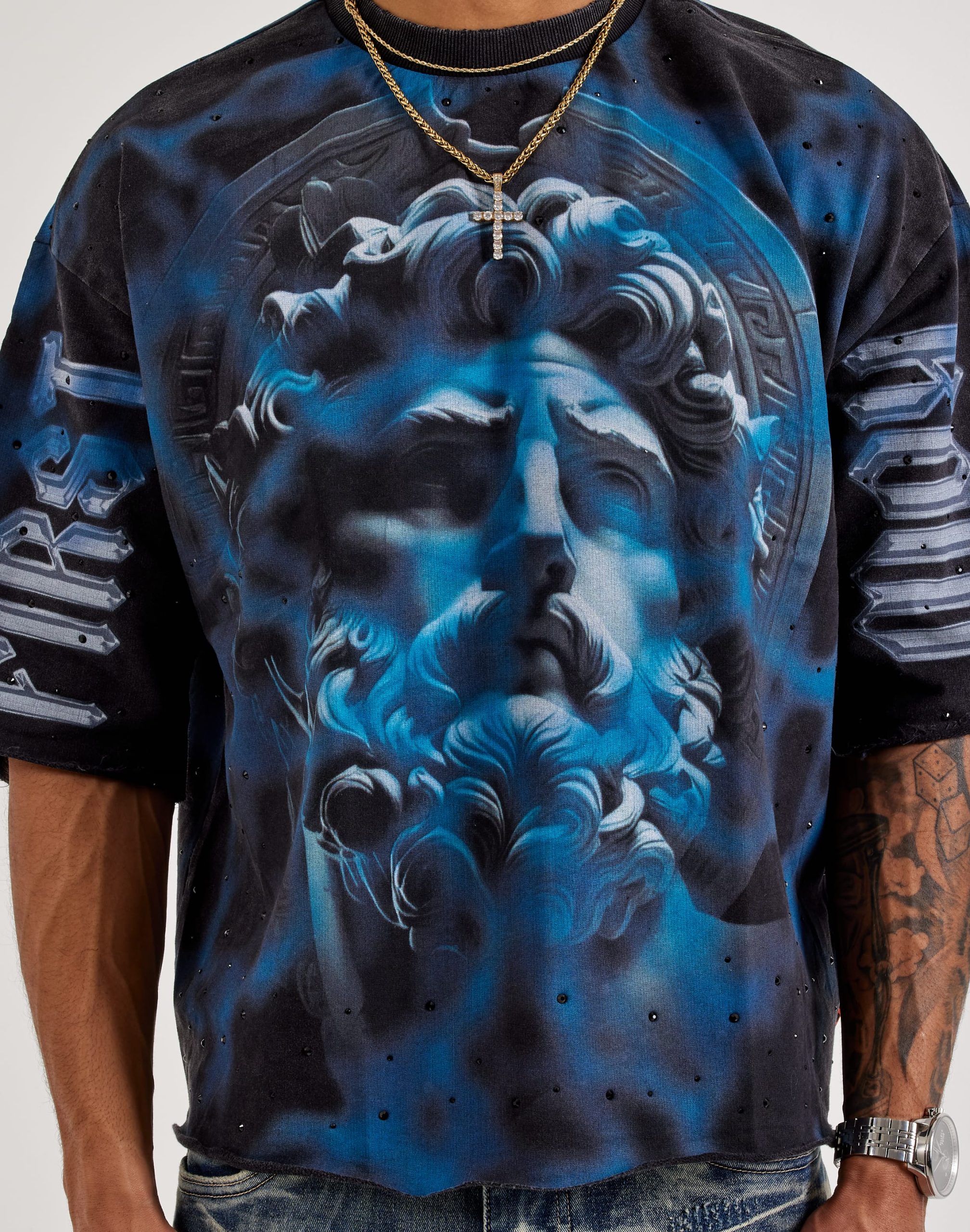 First Row Renaissance Rhinestone Tee - Image 3