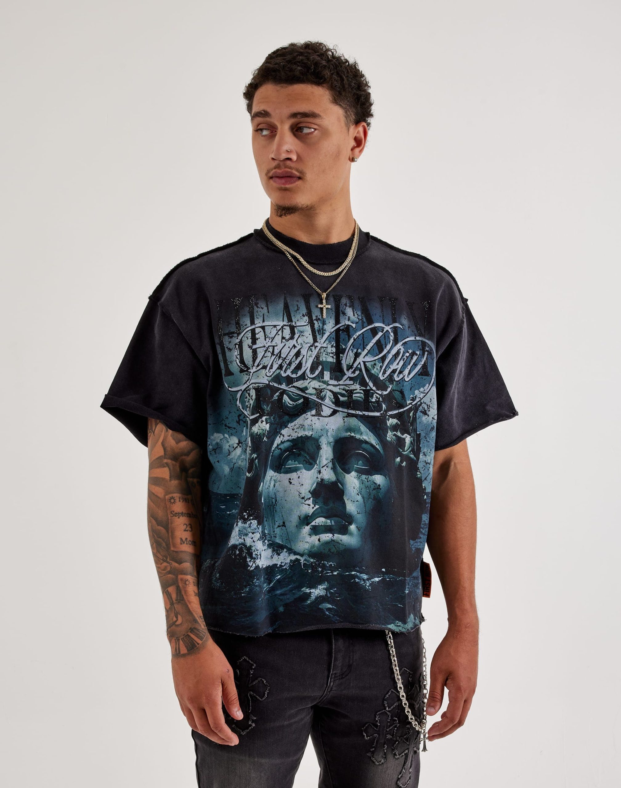 First Row Rising Rhinestone Tee