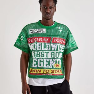 First Row Mesh Football Jersey