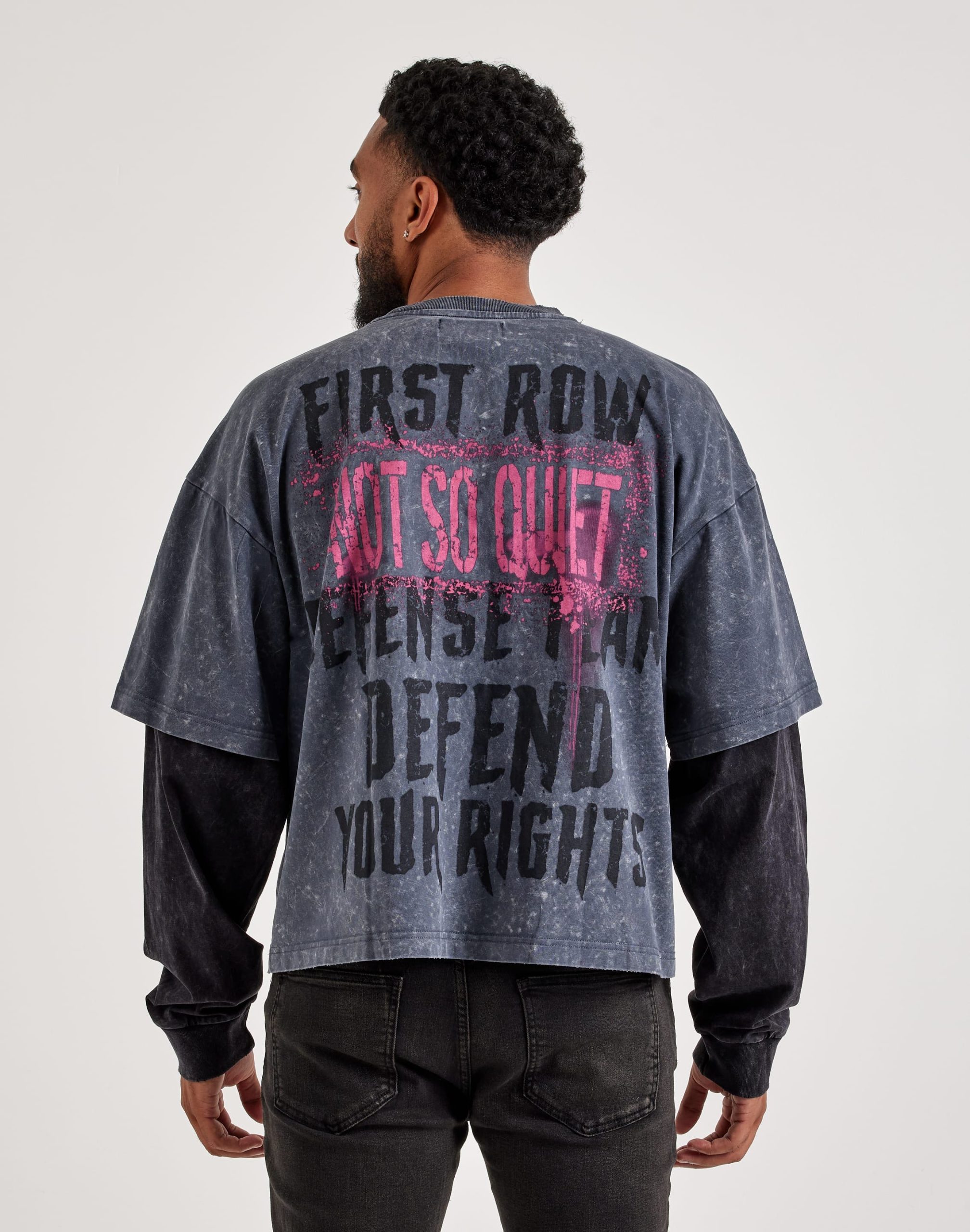 First Row Caution Long-Sleeve Tee - Image 2