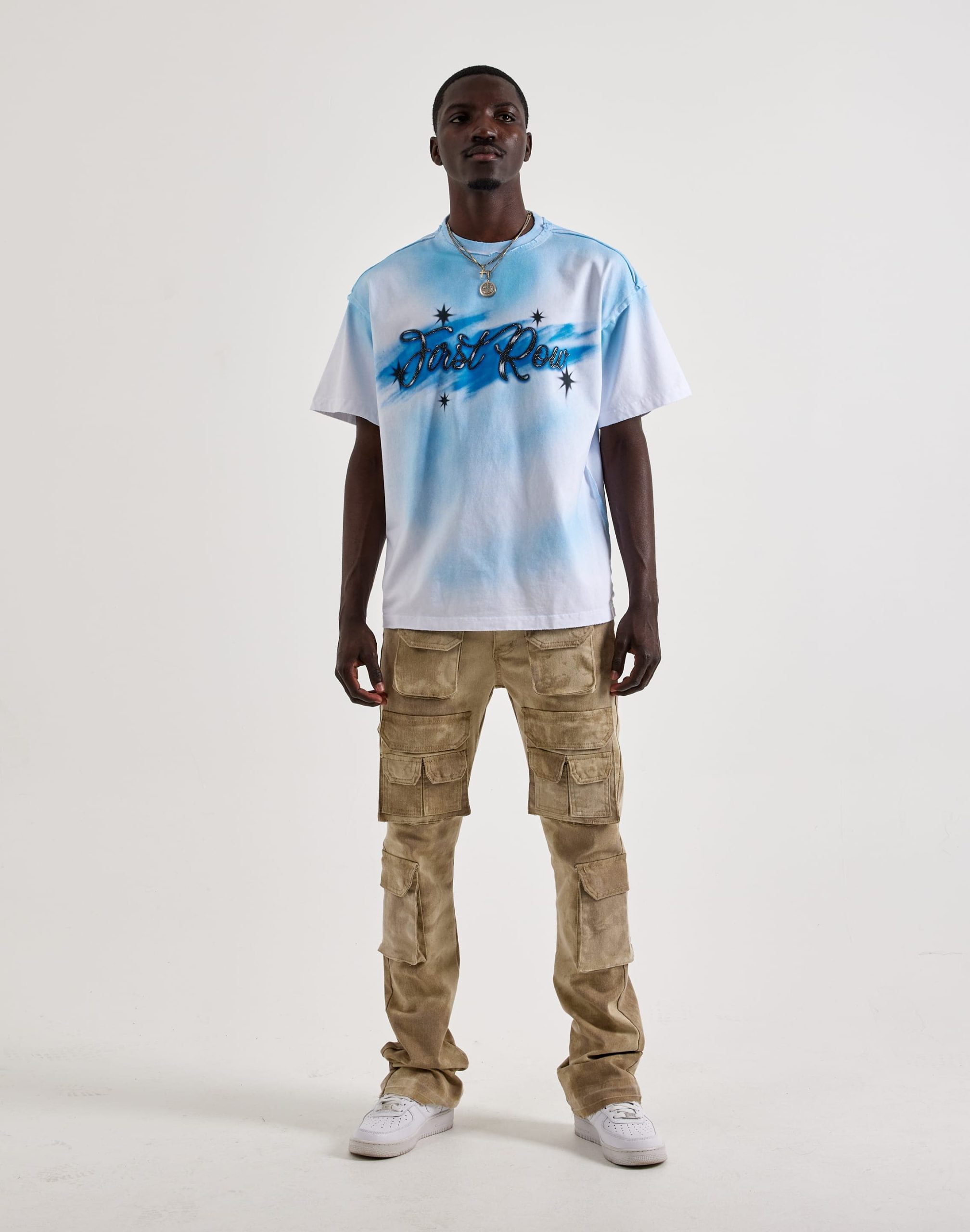 First Row Escapes Rhinestone Tee - Image 4