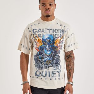 First Row Caution Tee