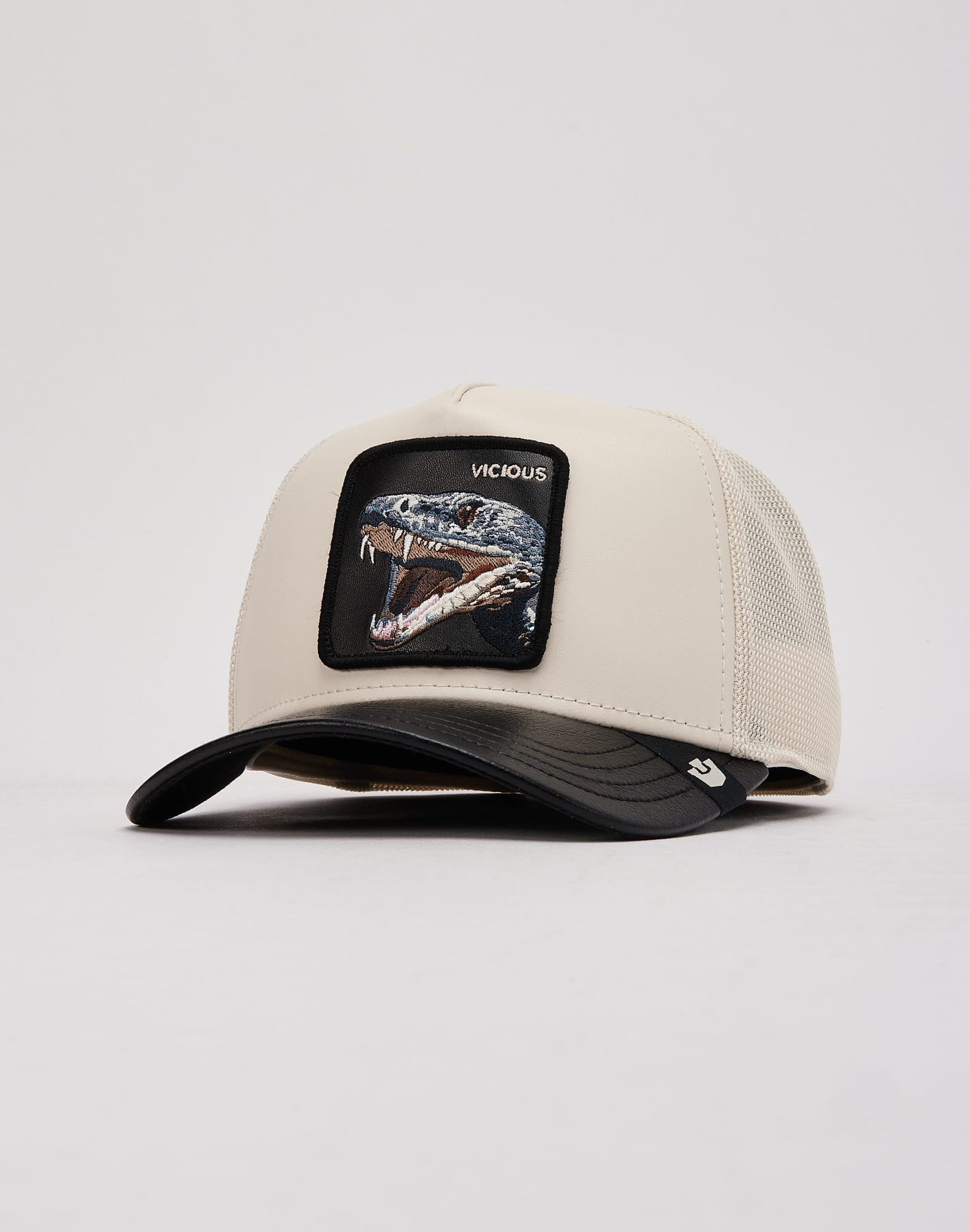 Goorin Bros Faux Leather Snake Trucker Hat