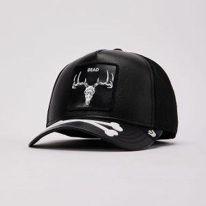 Goorin Bros Leather Bones Trucker Hat