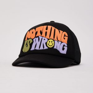 Happy Caps Nothing Is Wrong Trucker Hat