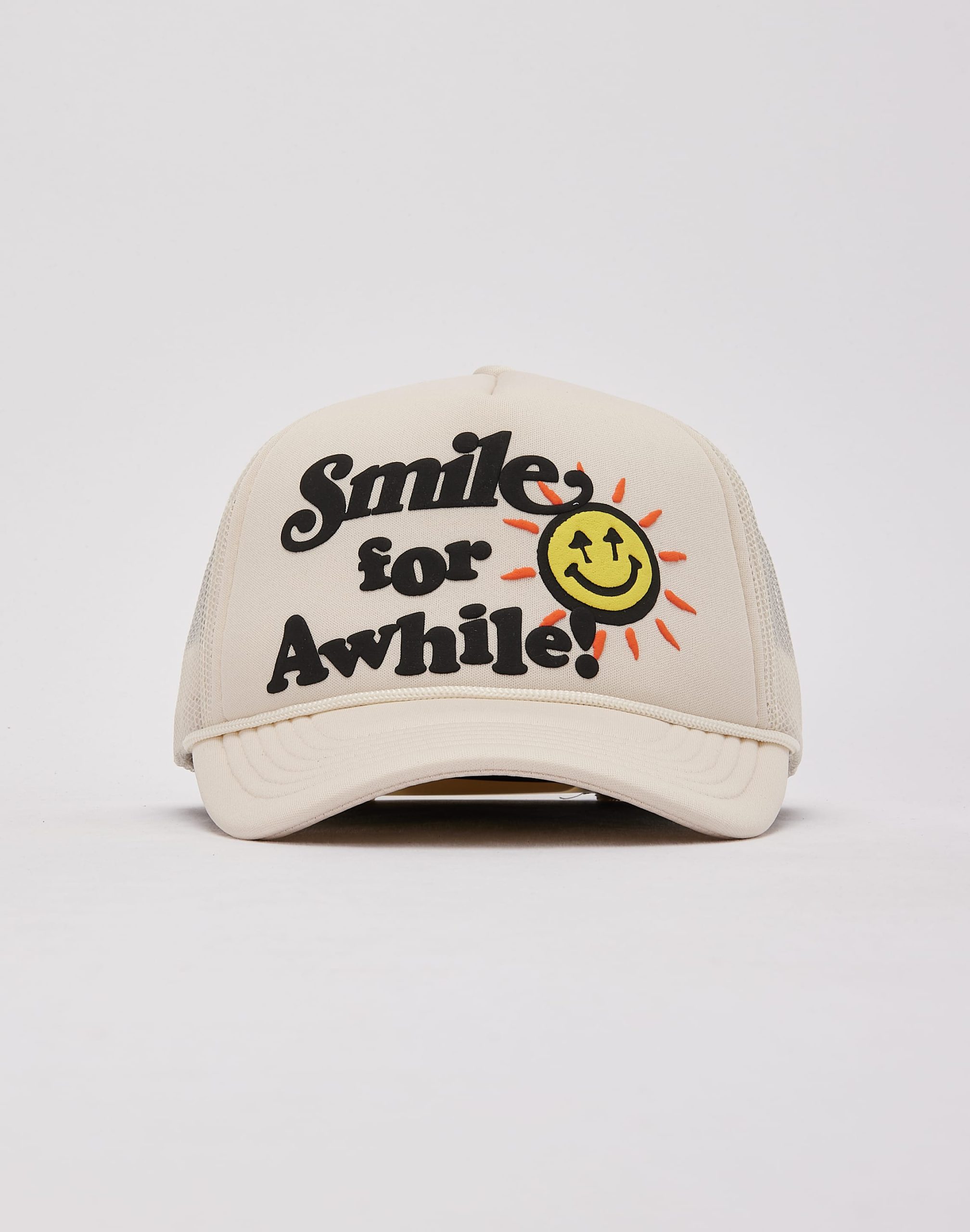 Happy Caps Smile For Awhile Trucker Hat - Image 2