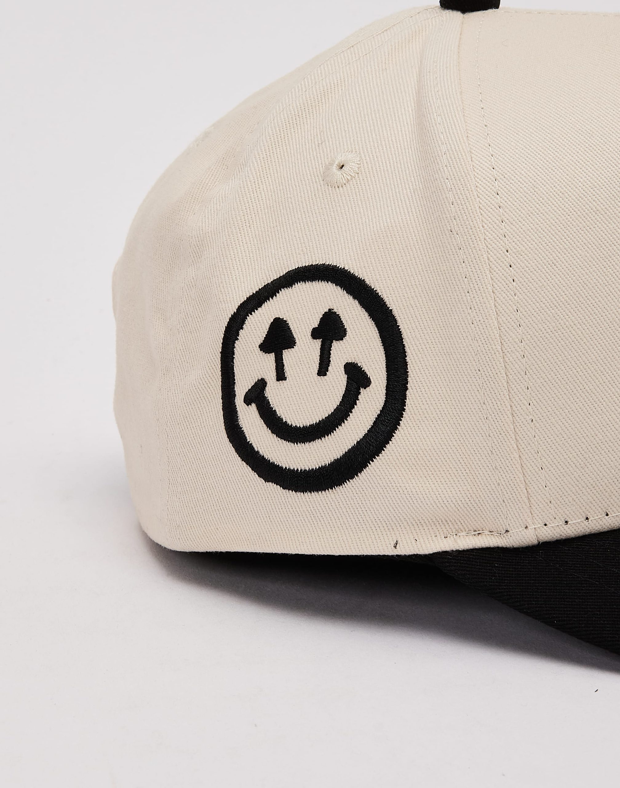 Happy Caps Upside Down Happy Snapback Hat - Image 4