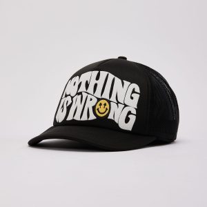 Happy Caps Nothing Is Wrong Trucker Hat
