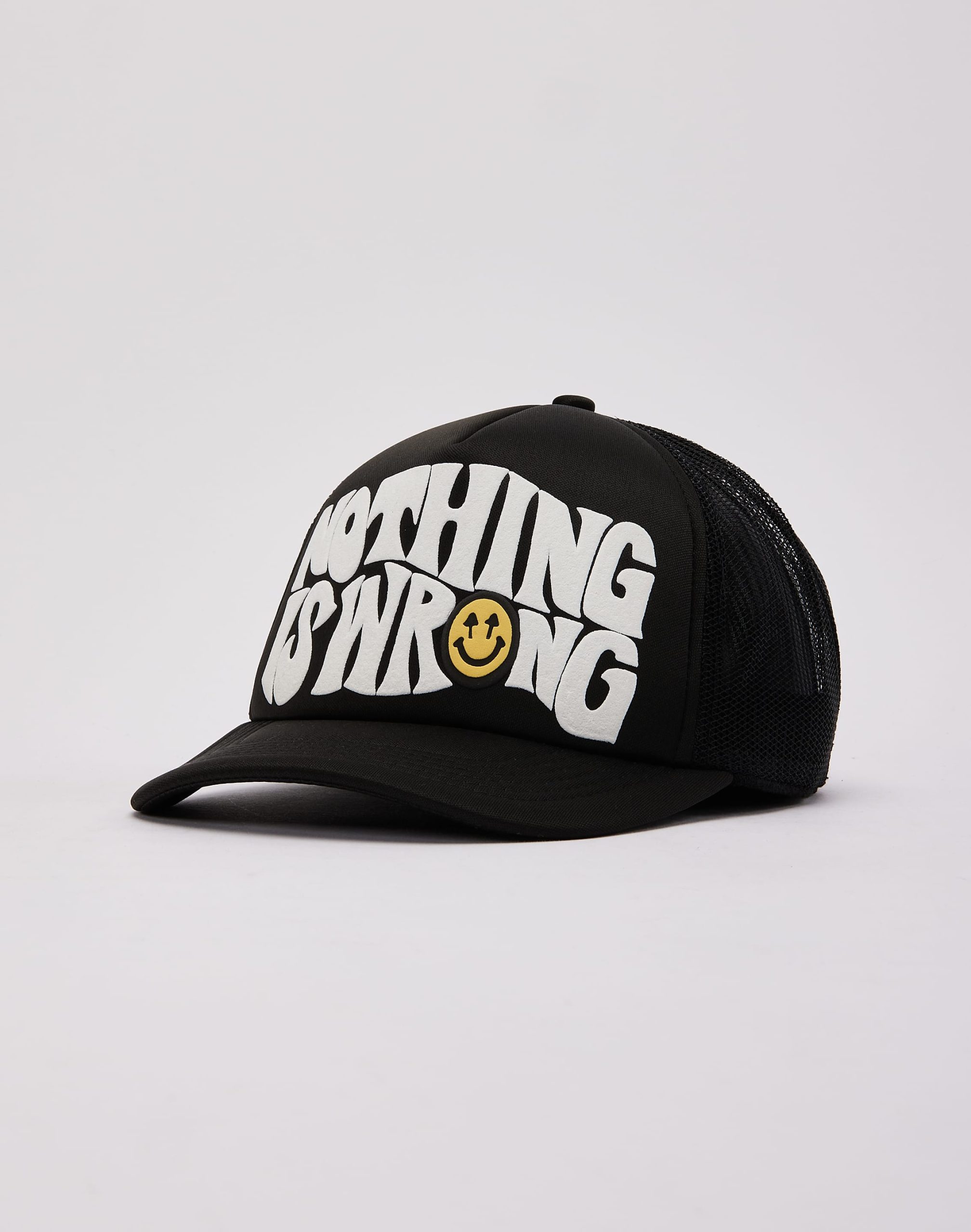 Happy Caps Nothing Is Wrong Trucker Hat