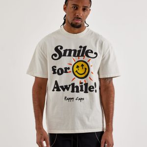 Happy Caps Smile For Awhile Tee