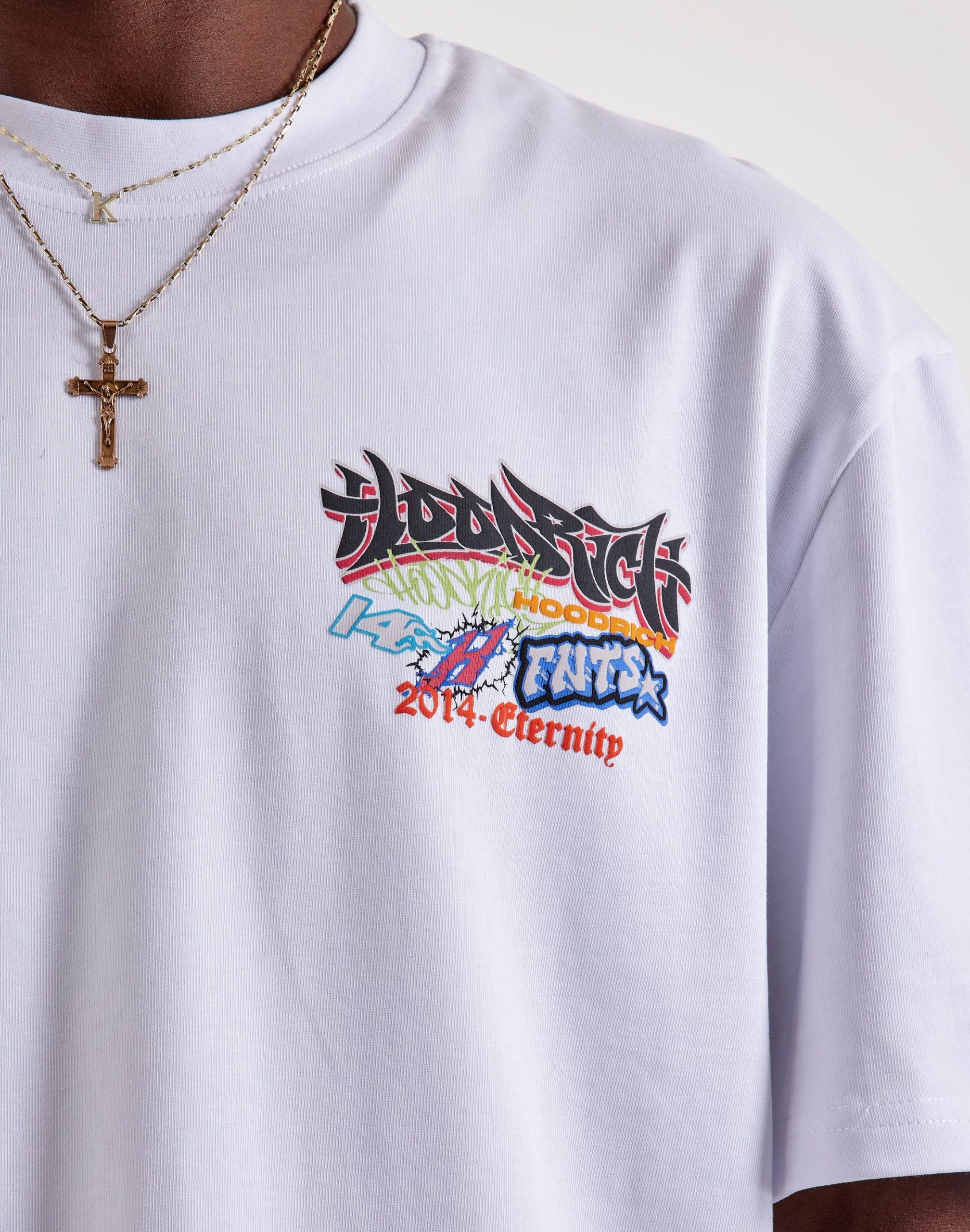Hoodrich Oversized Graffiti Tee - Image 3