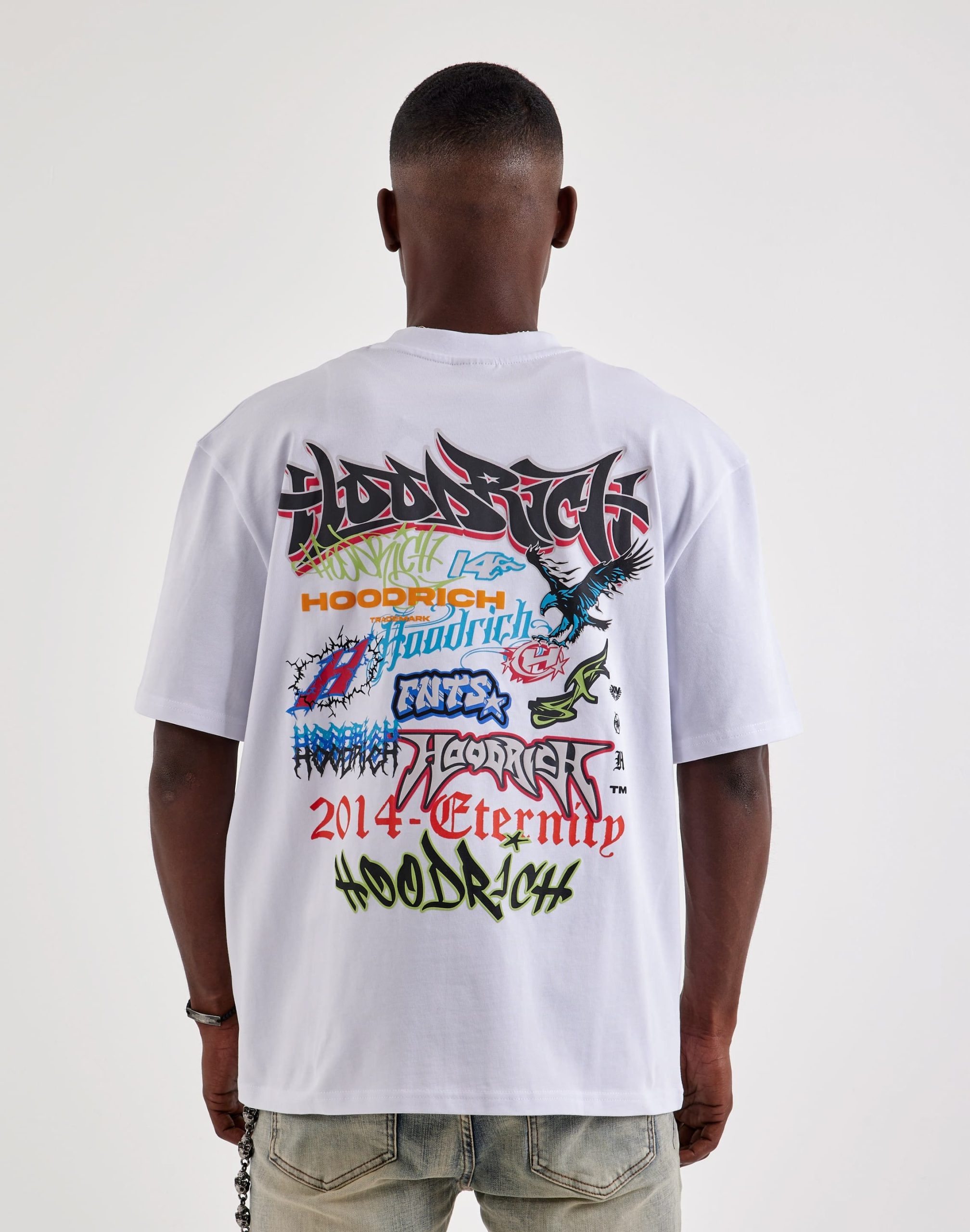 Hoodrich Oversized Graffiti Tee - Image 2