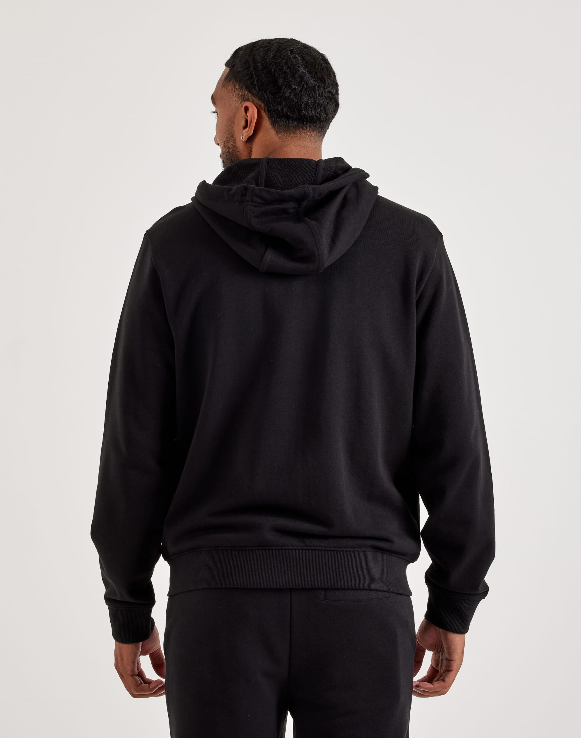 Hugo Daple Box Logo Full-Zip Fleece Hoodie - Image 3