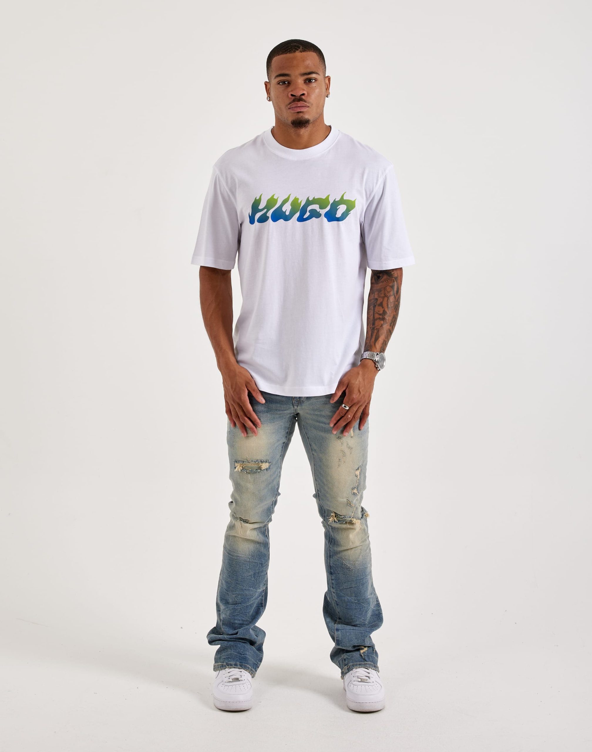 Hugo Napolux Flame Tee - Image 4