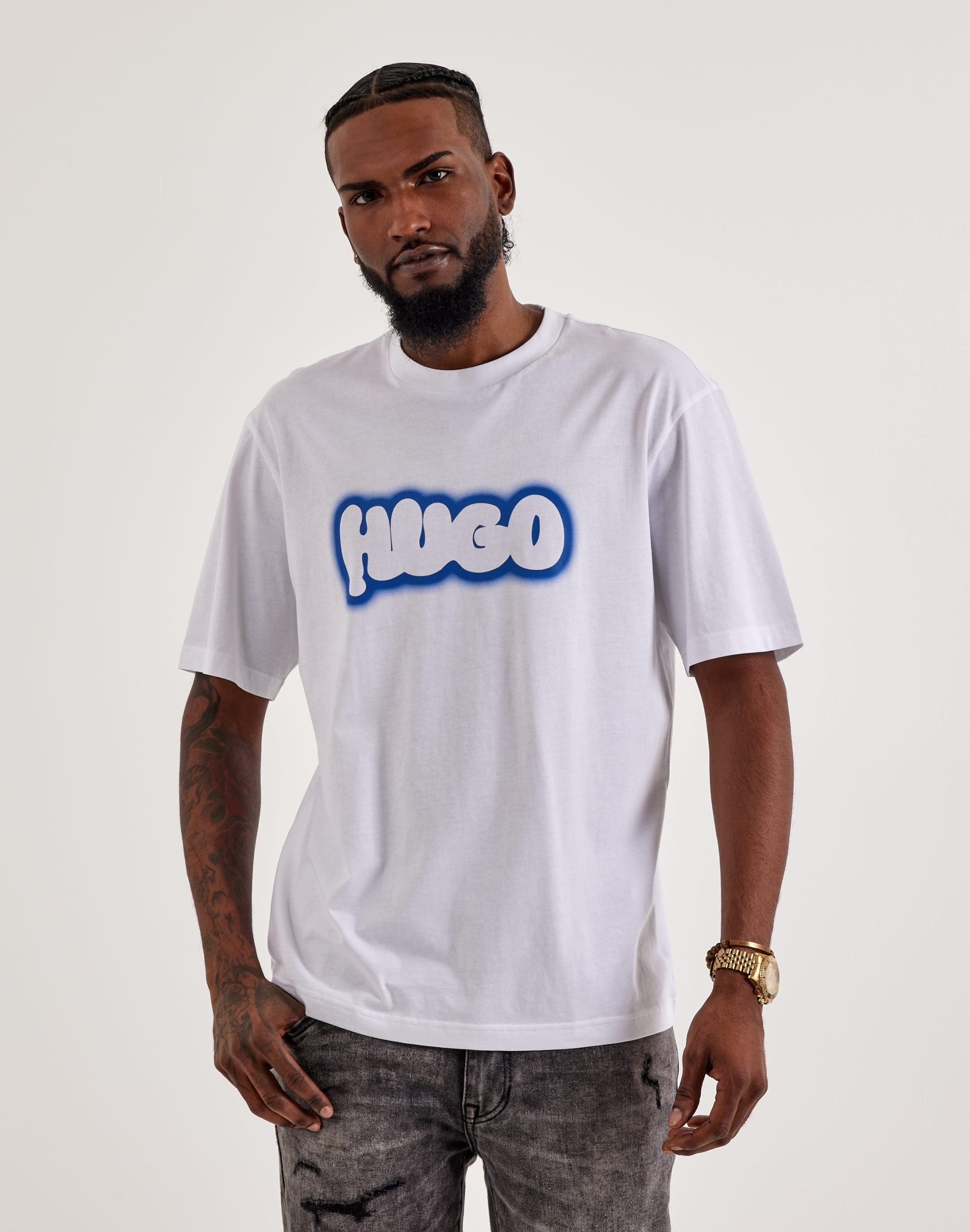 Hugo Boss Spray Logo Tee