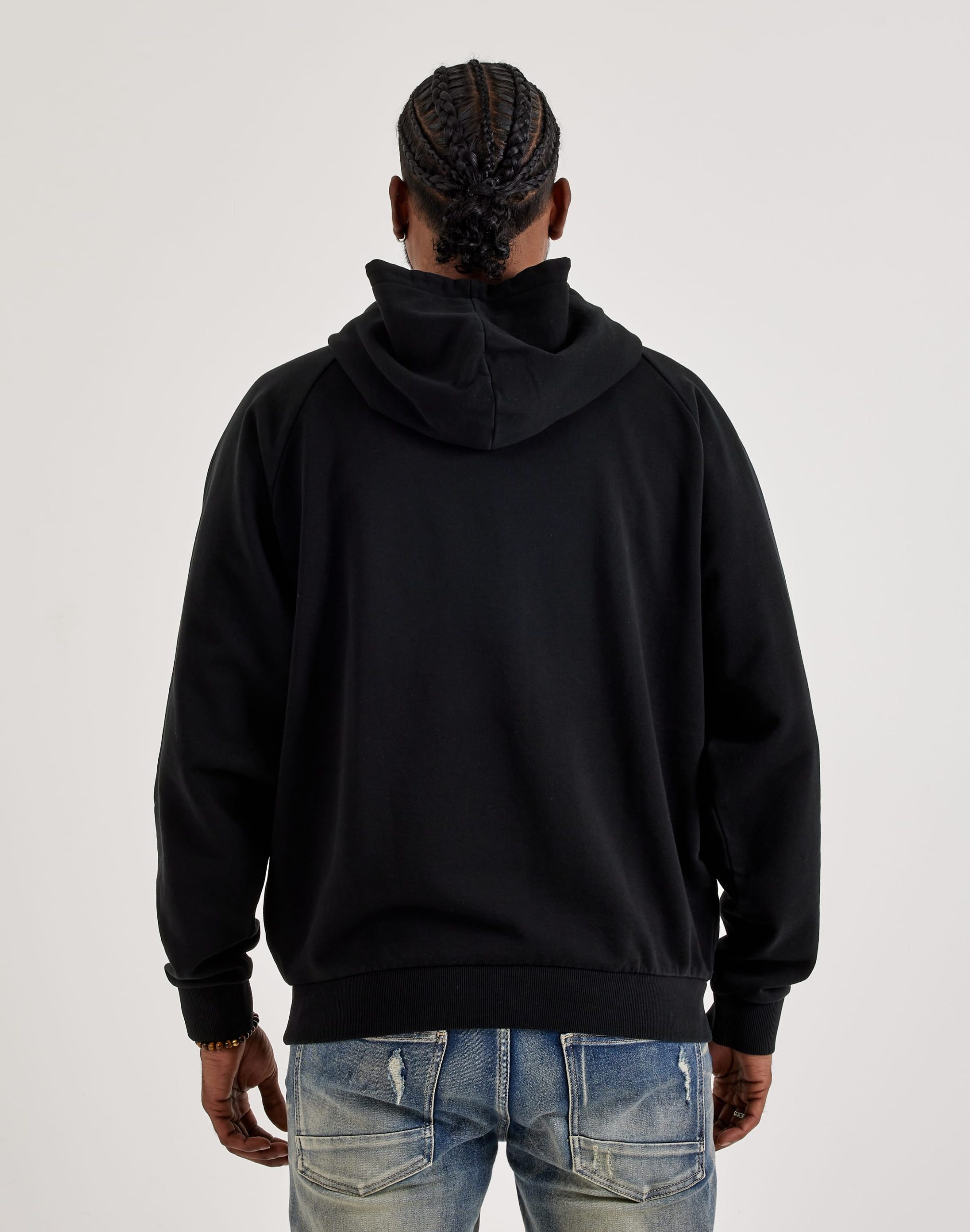 Hugo Nuneony Acid Wash Graffiti Fleece Hoodie - Image 4