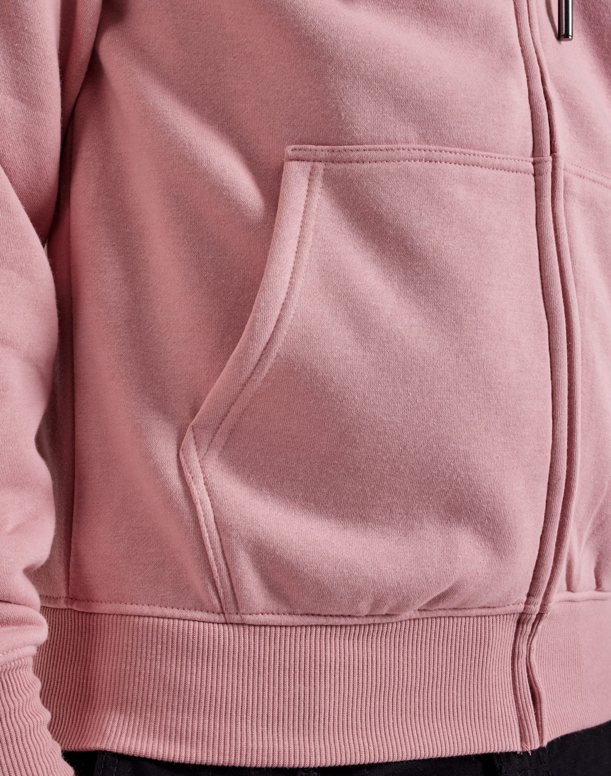 DH Essentials Basic Full-Zip Fleece Hoodie - Image 2