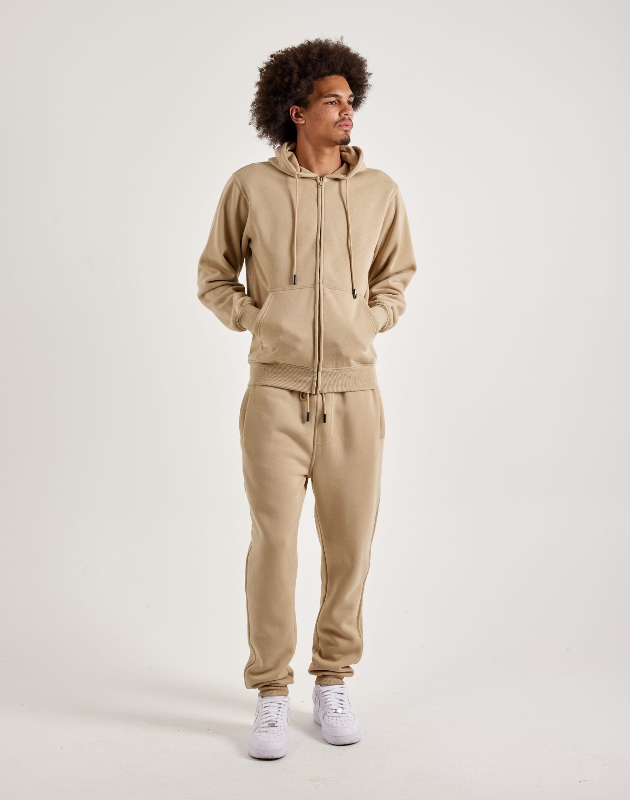 DH Essentials Basic Full-Zip Fleece Hoodie - Image 4