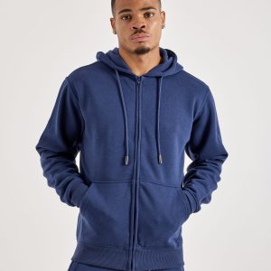 DH Essentials Basic Full-Zip Fleece Hoodie