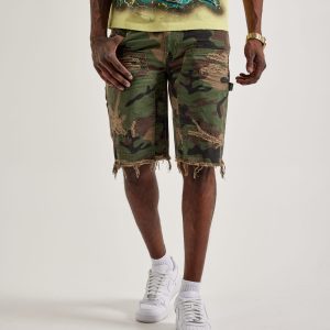 Jordan Craig Distressed Carpenter Shorts