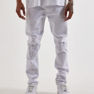 Jordan Craig Slim Distressed Basic Sean Denim Jeans