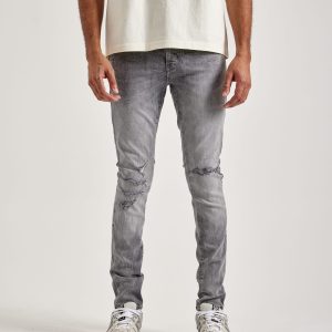 Jordan Craig Basic Sean Distressed Slim Denim Jeans