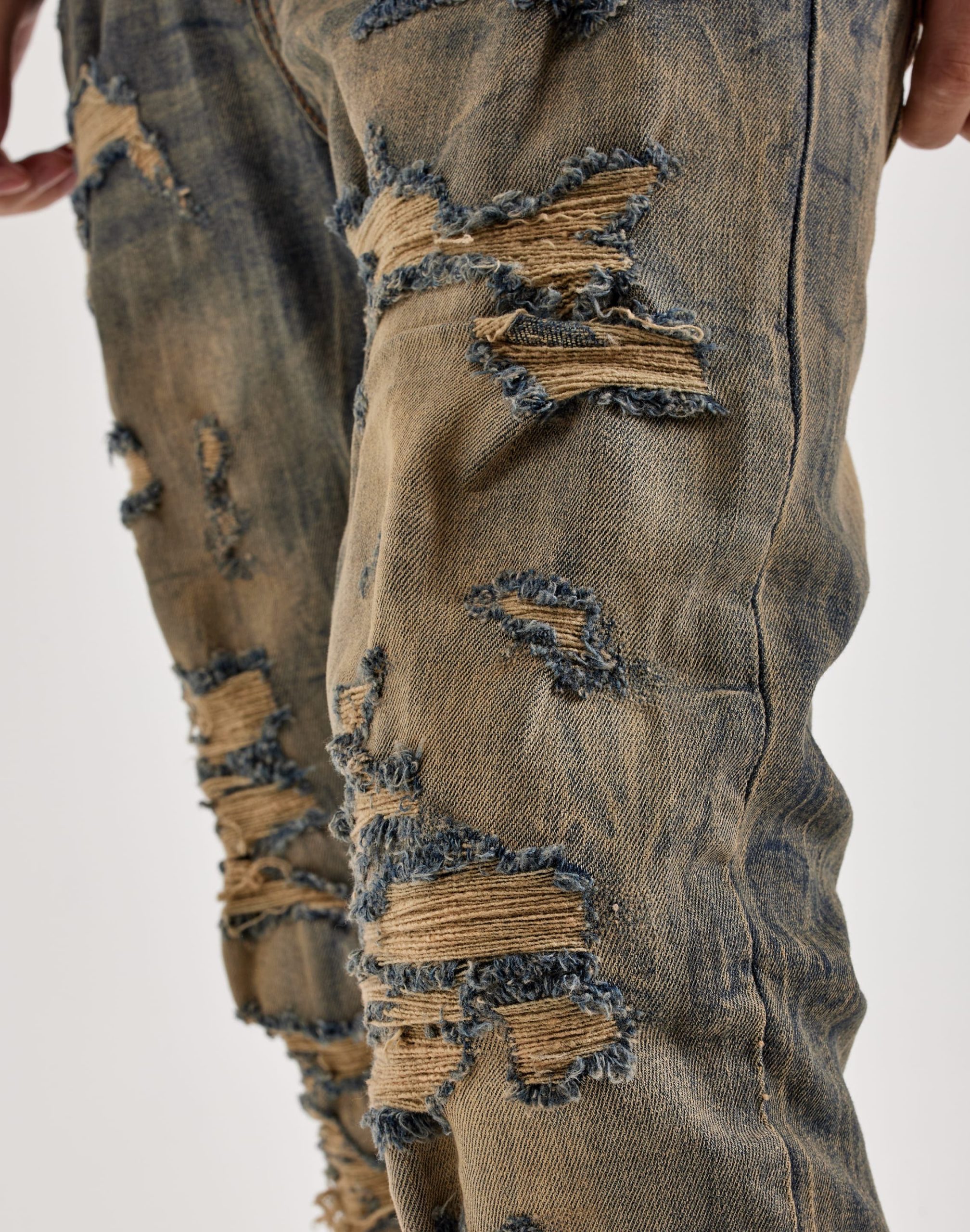 Jordan Craig Distressed Sean Denim Jeans - Image 3