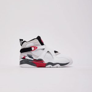 Jordan Air Jordan 8 Retro 'White and True Red' Pre-School