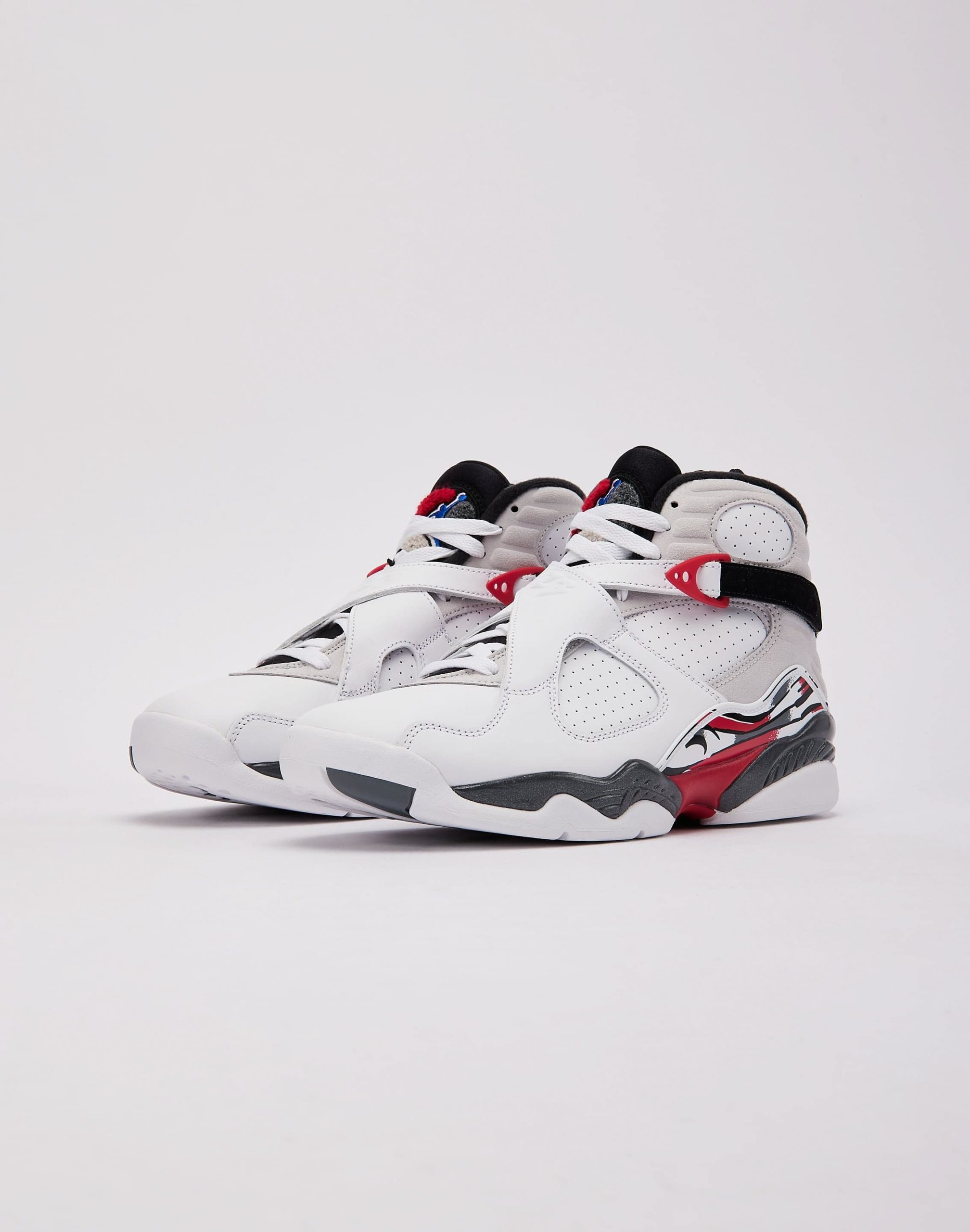 Jordan Air Jordan 8 Retro 'White and True Red' - Image 2