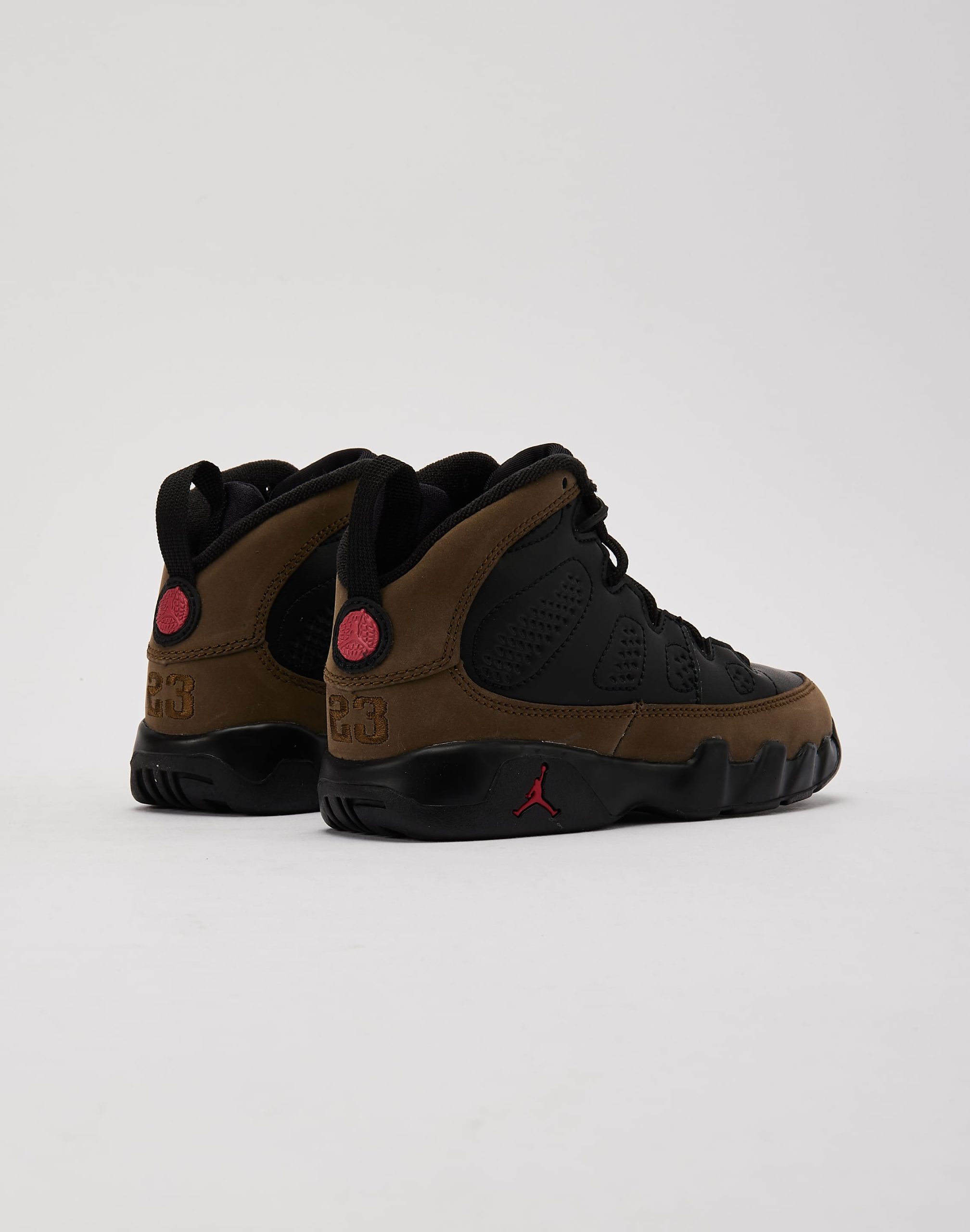 Jordan Air Jordan 9 Retro 'Olive' Pre-School - Image 3