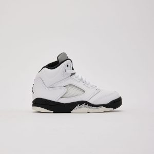 Jordan Air Jordan 5 Retro 'White and Black' Pre-School