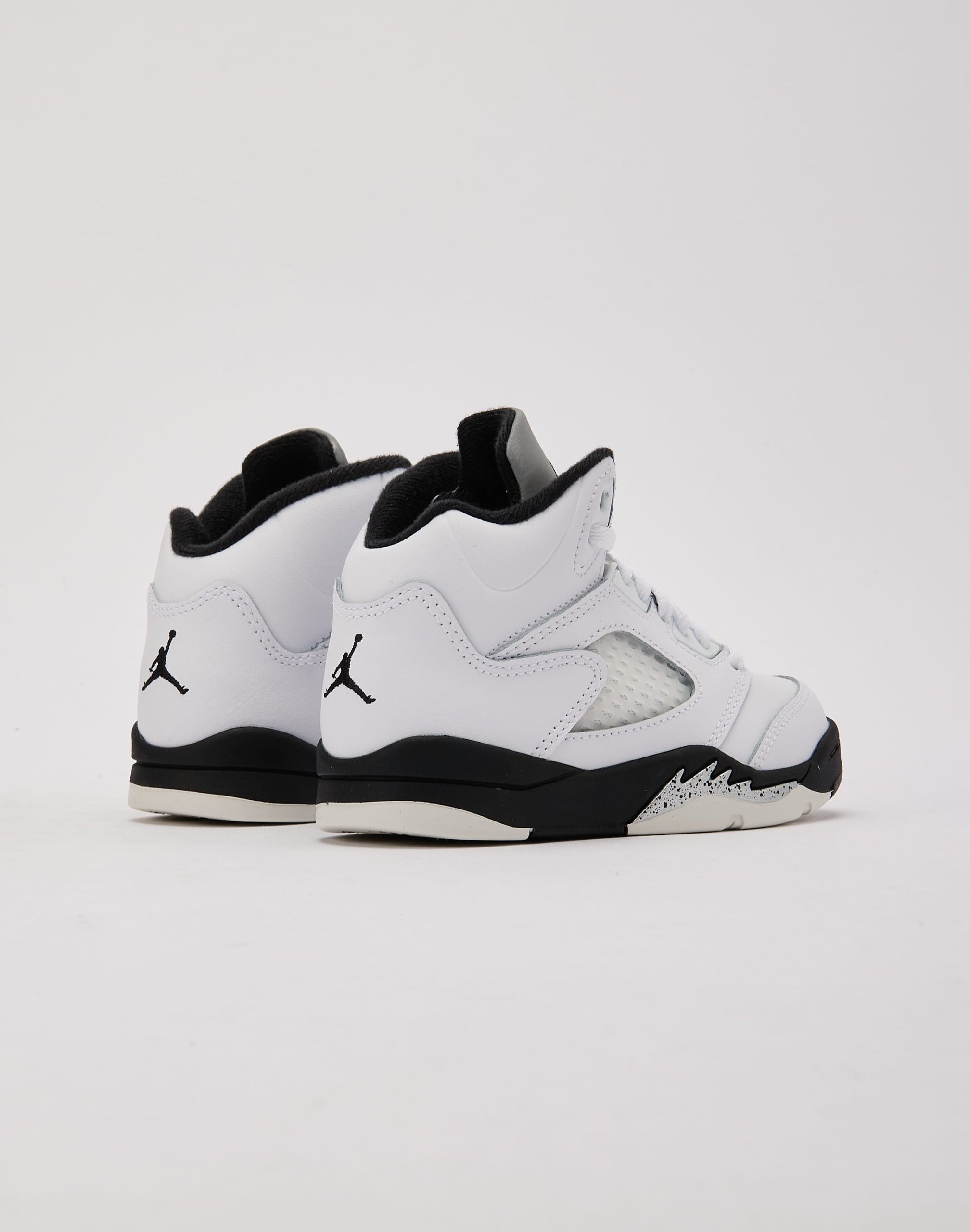 Jordan Air Jordan 5 Retro 'White and Black' Pre-School - Image 3