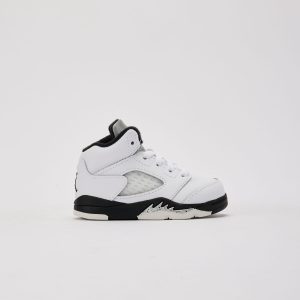 Jordan Air Jordan 5 Retro 'White and Black' Toddler