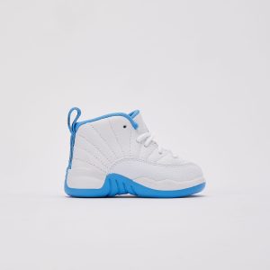 Jordan Air Jordan 12 Retro 'White and University Blue' Toddler