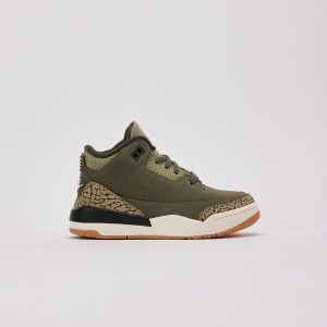Jordan Air Jordan 3 Retro 'Medium Olive' Pre-School