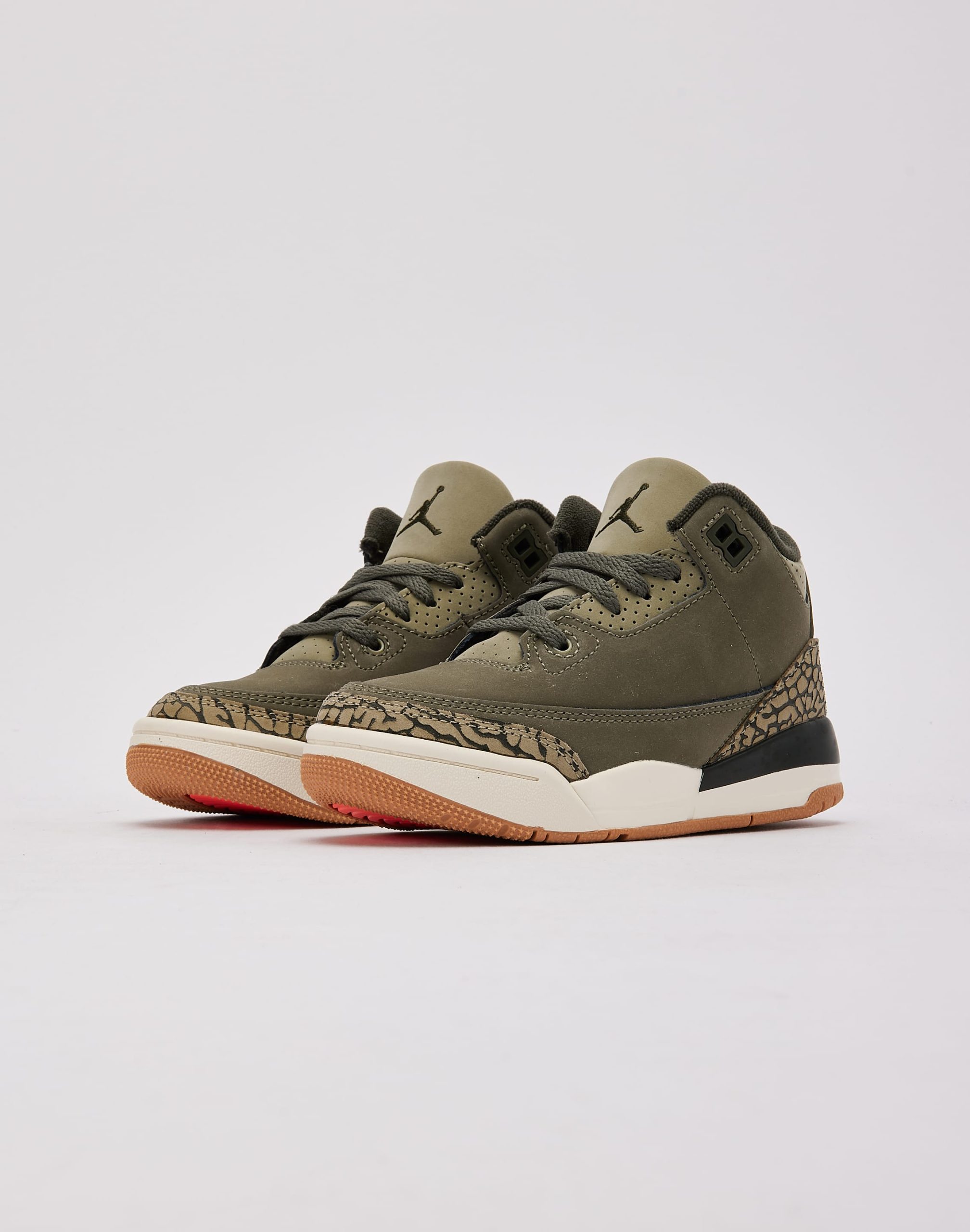 Jordan Air Jordan 3 Retro 'Medium Olive' Pre-School - Image 2
