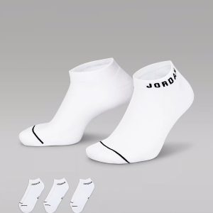 Jordan Everyday Cushioned No-Show Socks 3-Pack