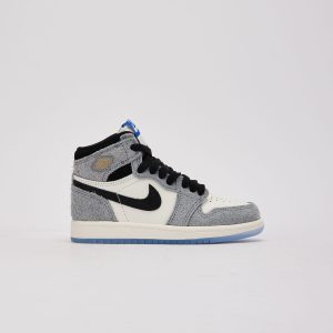 Jordan Air Jordan 1 Retro High OG 'Cool Grey and Sail' Pre-School