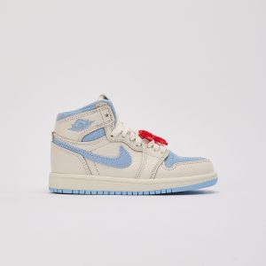 Jordan Air Jordan 1 Retro High OG 'Psychic Blue and Pale Ivory' Pre-School
