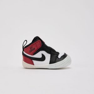 Jordan Air Jordan 1 'Black Toe Reimagined' Crib Bootie Infant