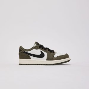 Jordan Air Jordan 1 Retro Low 'Medium Olive' Pre-School