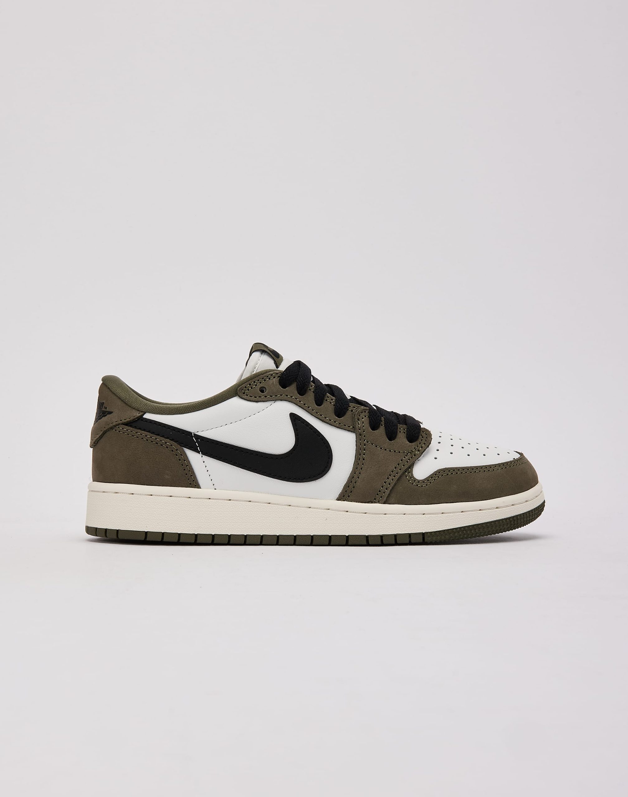 Jordan Air Jordan 1 Retro Low 'Medium Olive' Grade-School